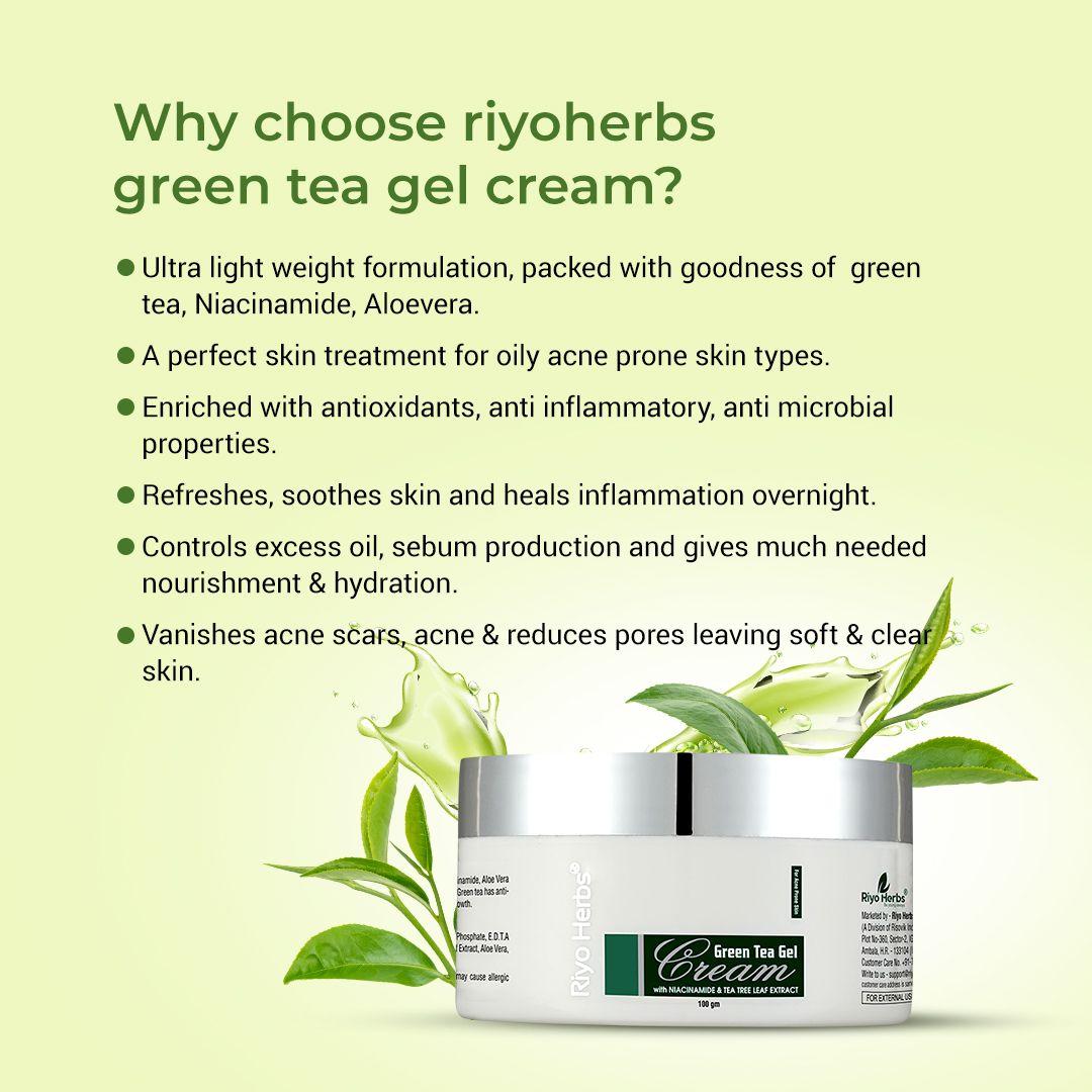 Riyo Herbs Green Tea Gel Cream