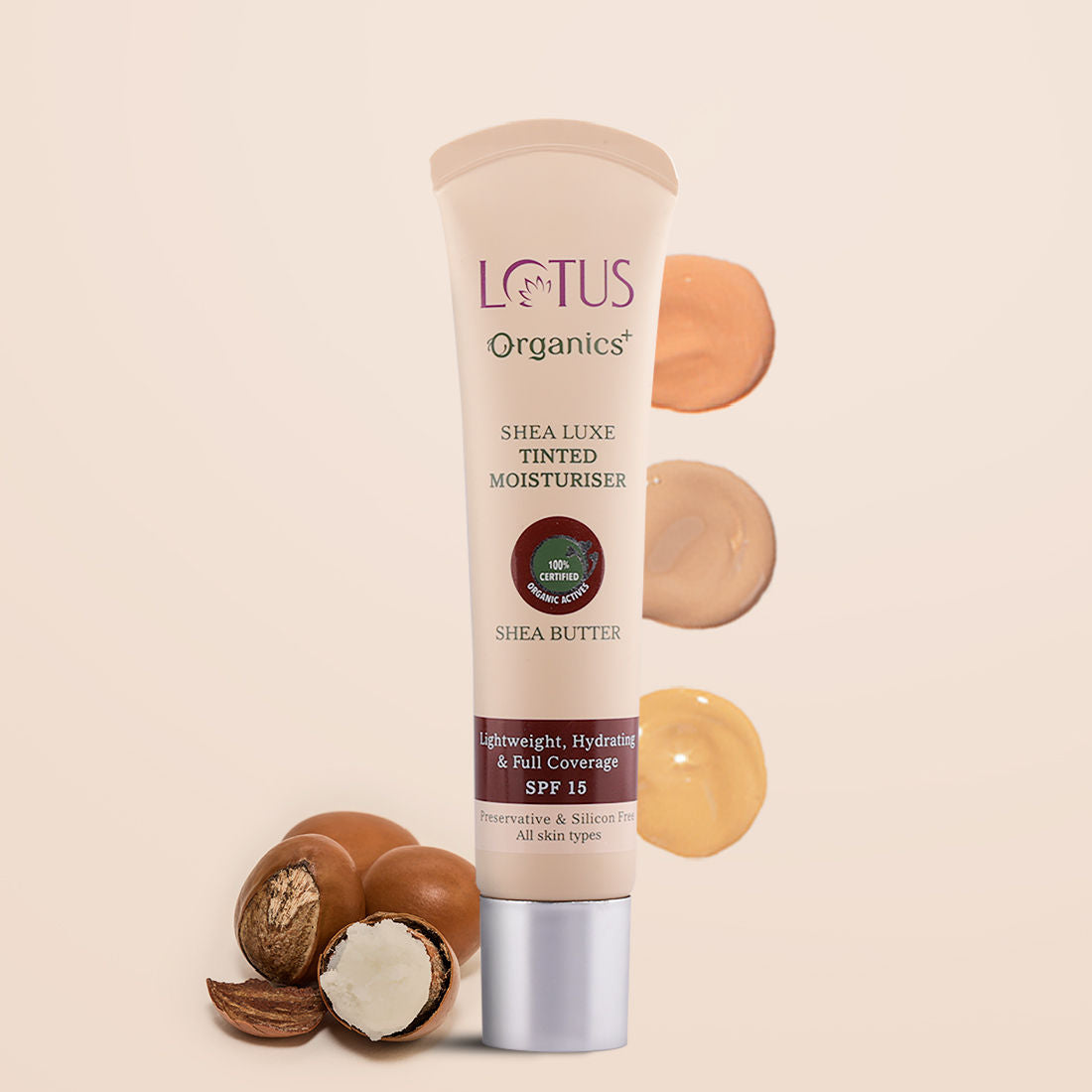 Lotus Organics Shea Luxe Tinted Moisturizer With SPF 15