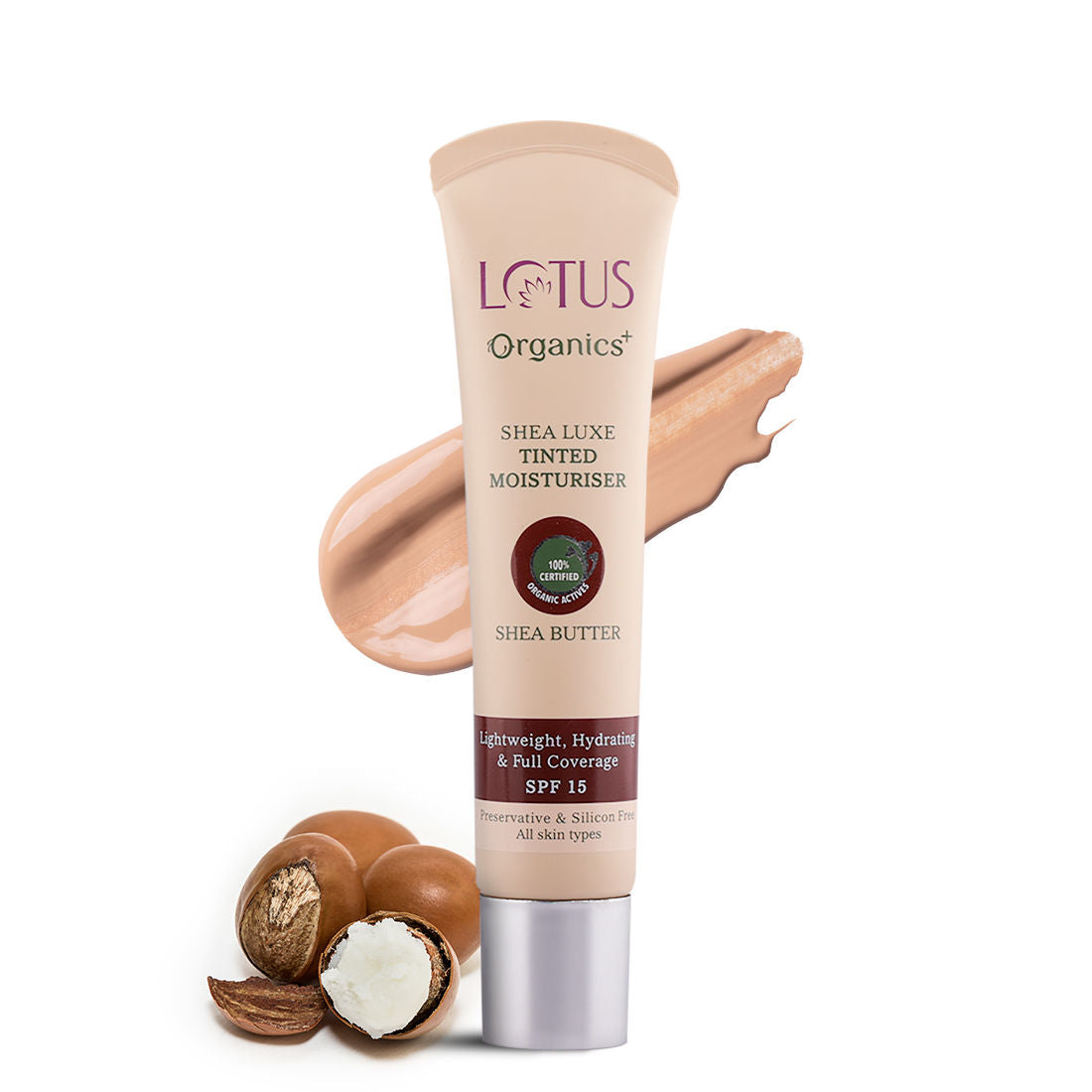 Lotus Organics Shea Luxe Tinted Moisturizer With SPF 15