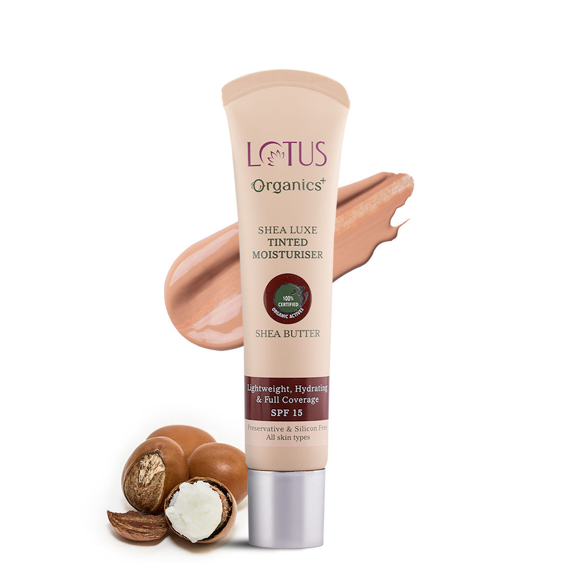 Lotus Organics Shea Luxe Tinted Moisturizer With SPF 15