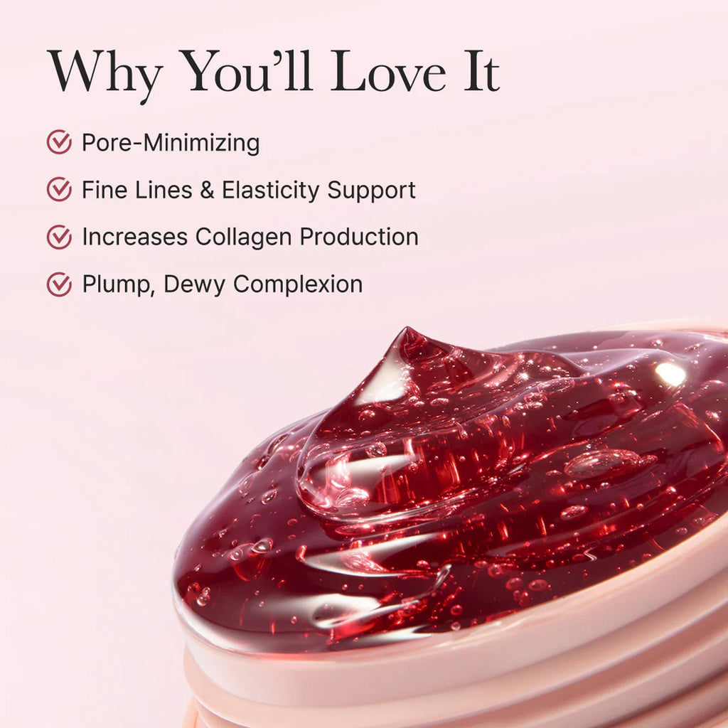 Arencia Red Smoothie Serum 30 - Anti-Aging Korean Serum with Vegan Collagen, Niacinamide & Peptides