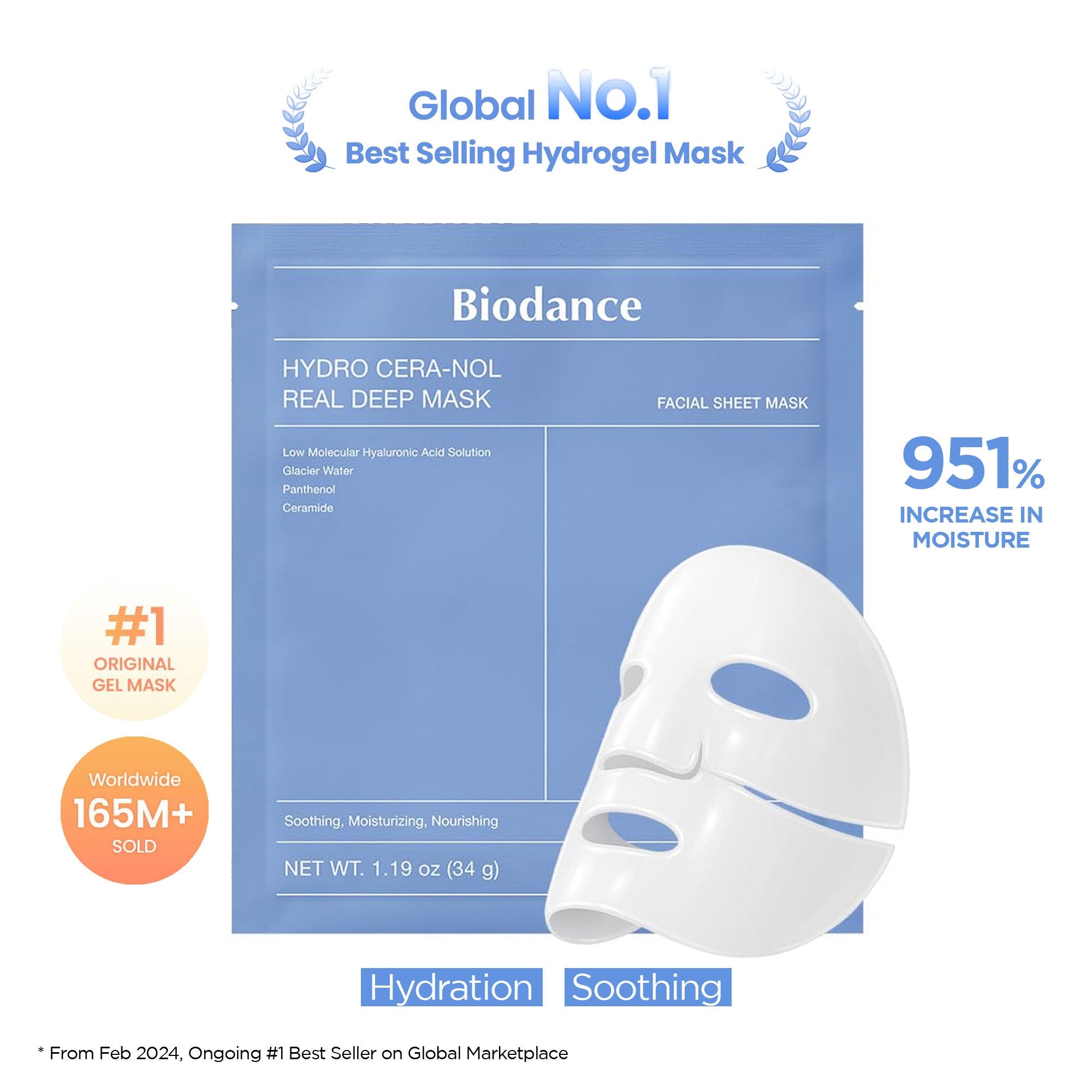 Biodance Hydro Cera-Nol Real Deep Mask