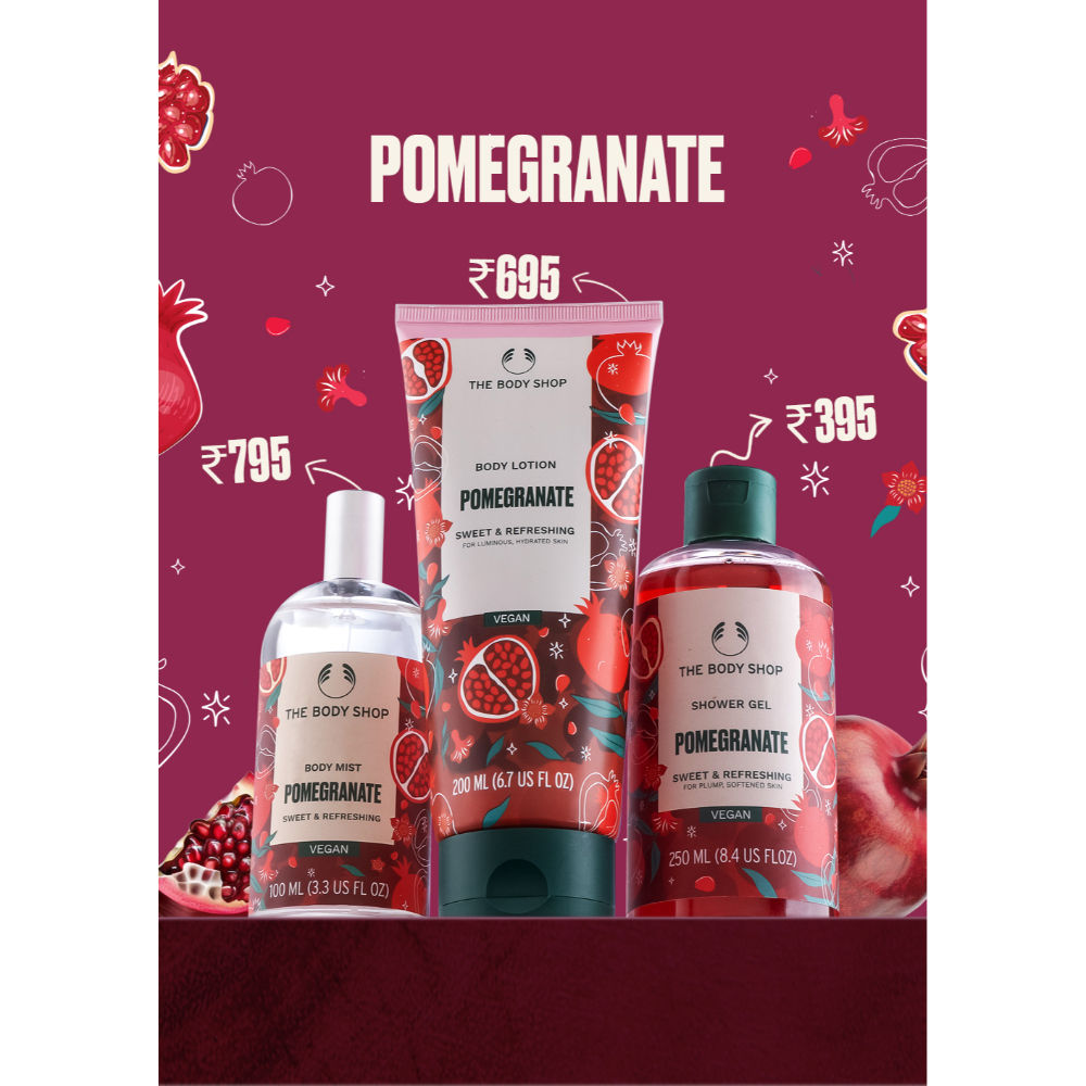 The Body Shop India Edit Pomegranate Body Mist