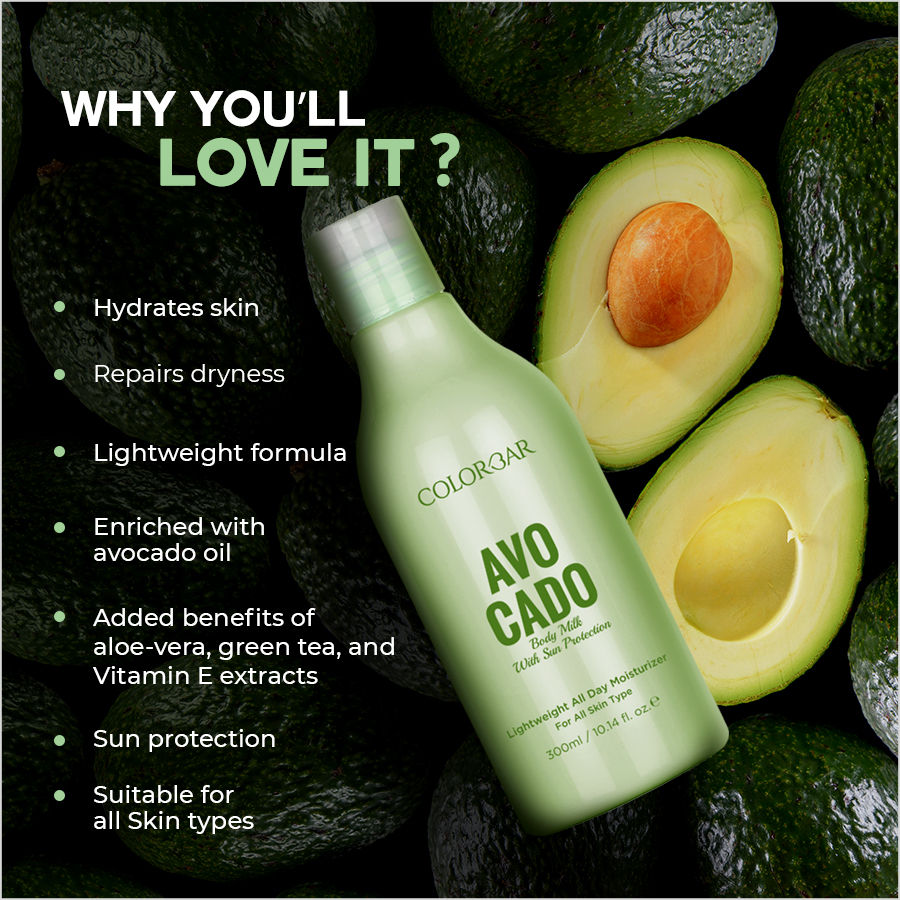 Colorbar Avocado Body Milk With Sun Protection
