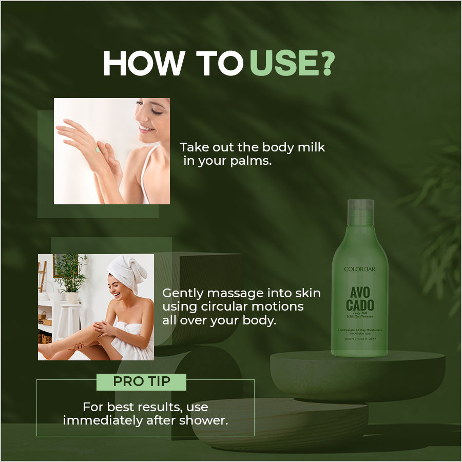 Colorbar Avocado Body Milk With Sun Protection