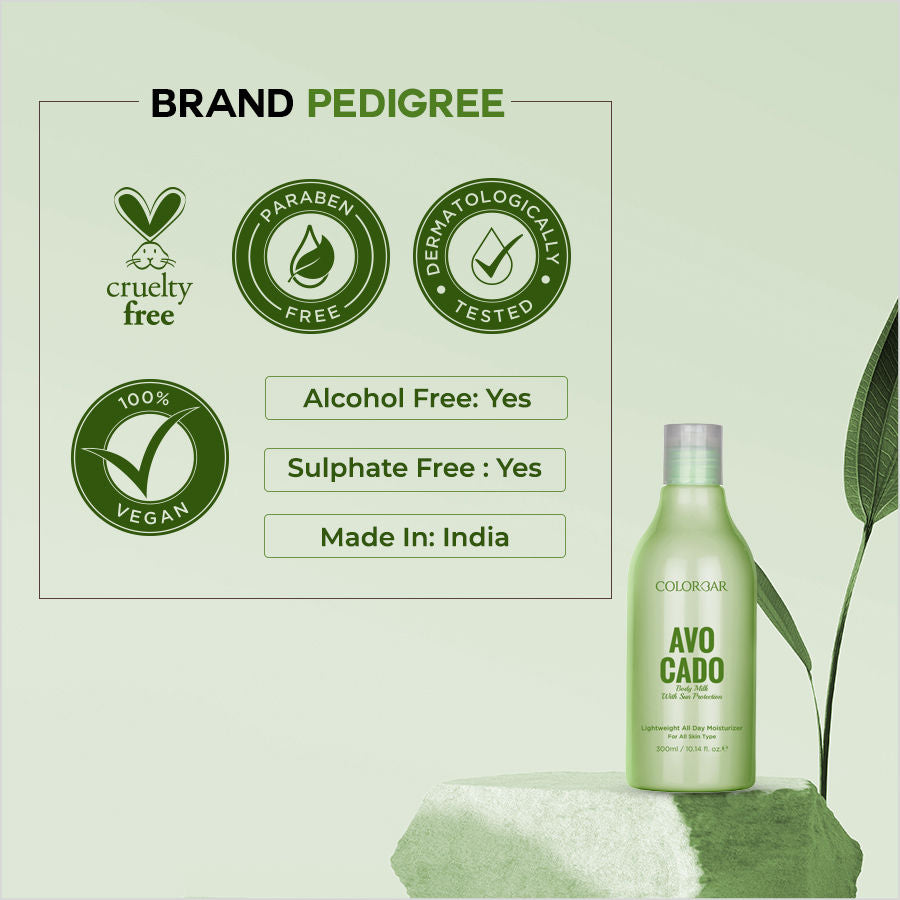 Colorbar Avocado Body Milk With Sun Protection