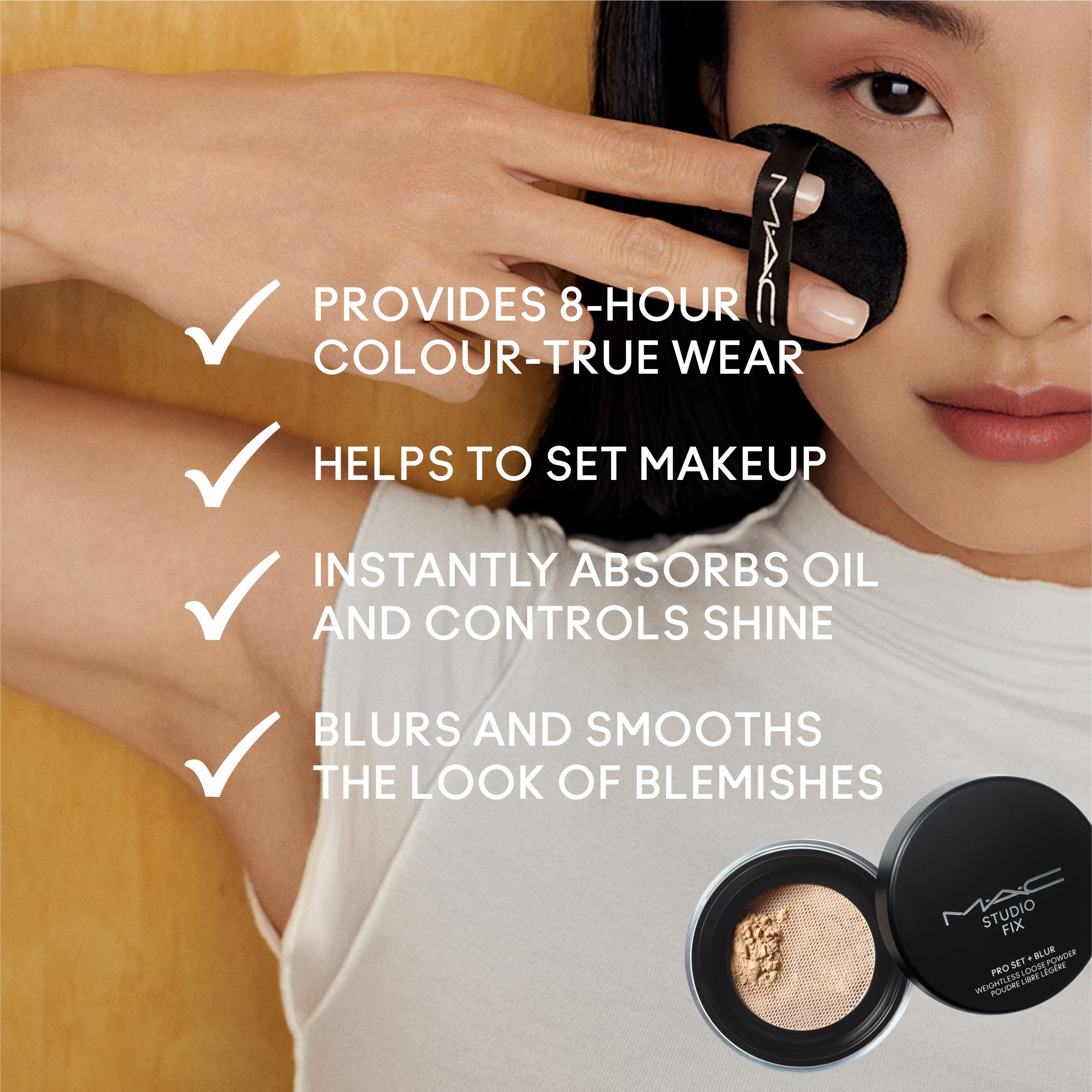 M.A.C Studio Fix Pro Set + Blur Weightless Loose Powder