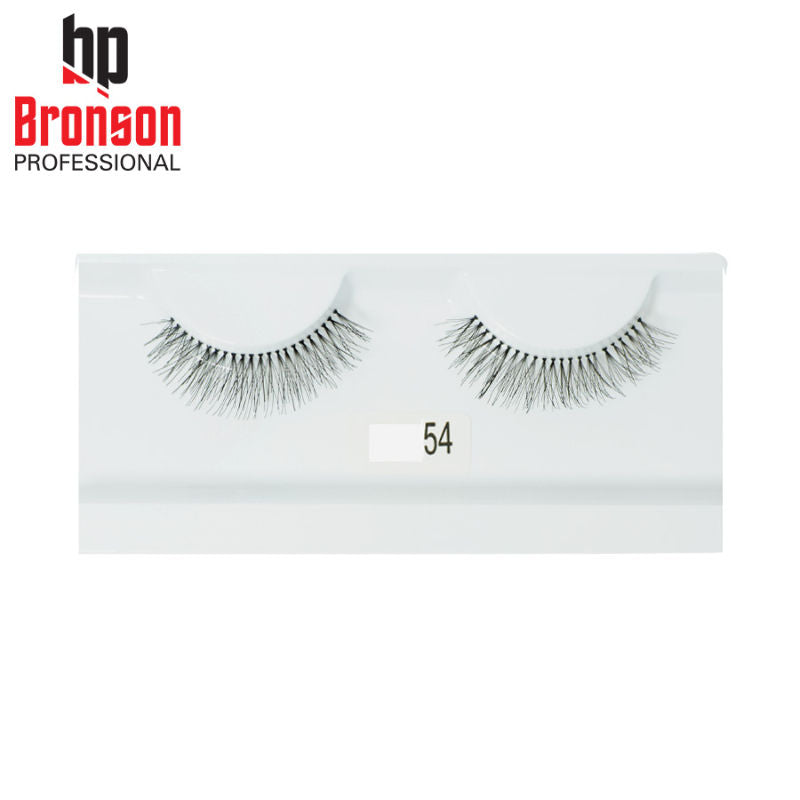 Bronson Professional Synthetic Hair and Lightweight Long Natural Look False Eyelashes - 54