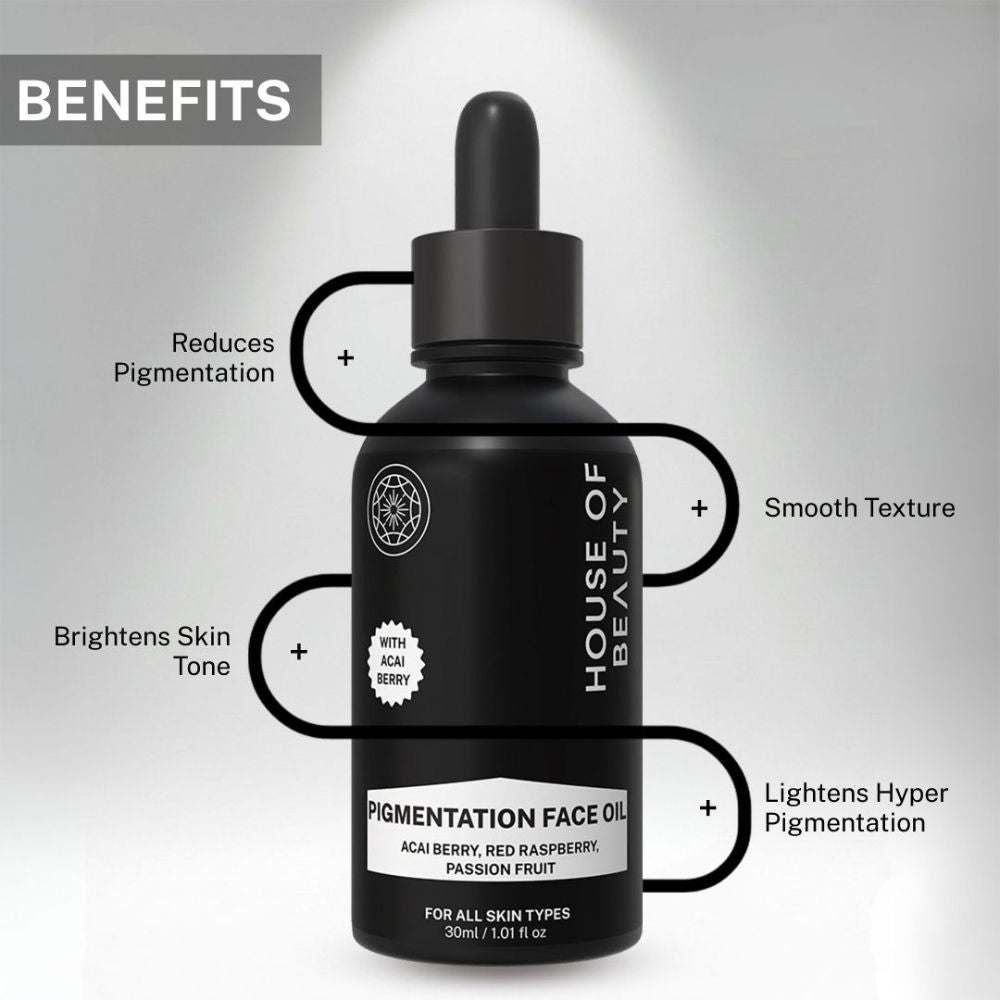 House of Beauty Pigmentation Oil (Acai Berry + Red Raspberry Passion Fruit)