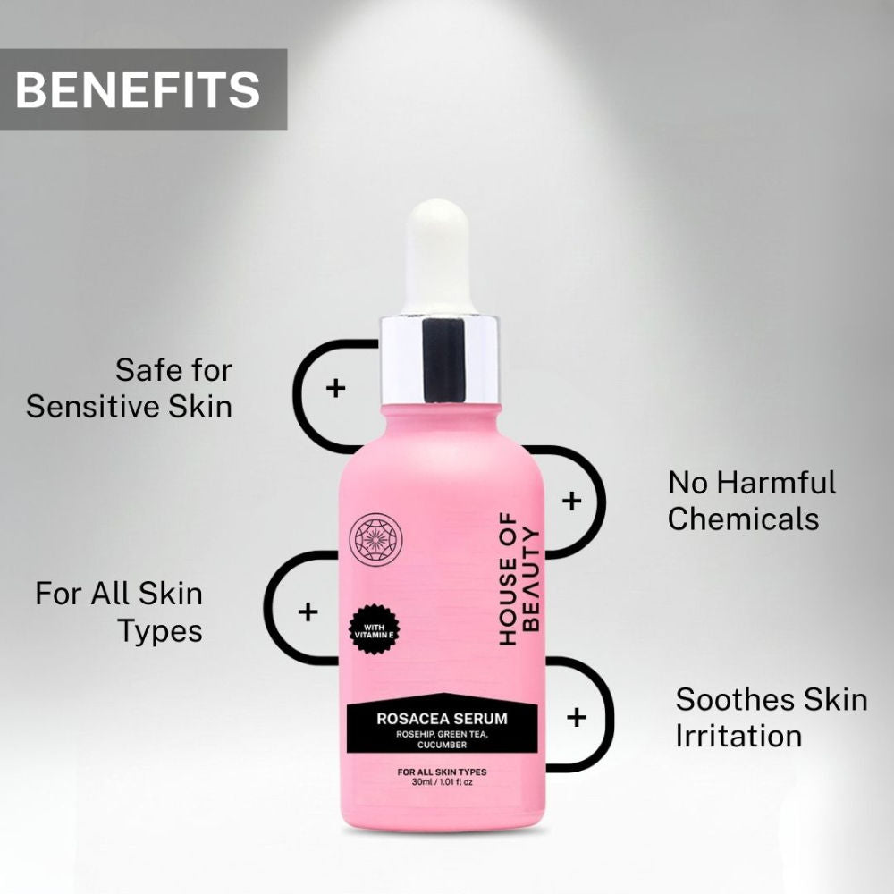 House of Beauty Rosacea Serum (Rosehip + Green Tea Cucumber)