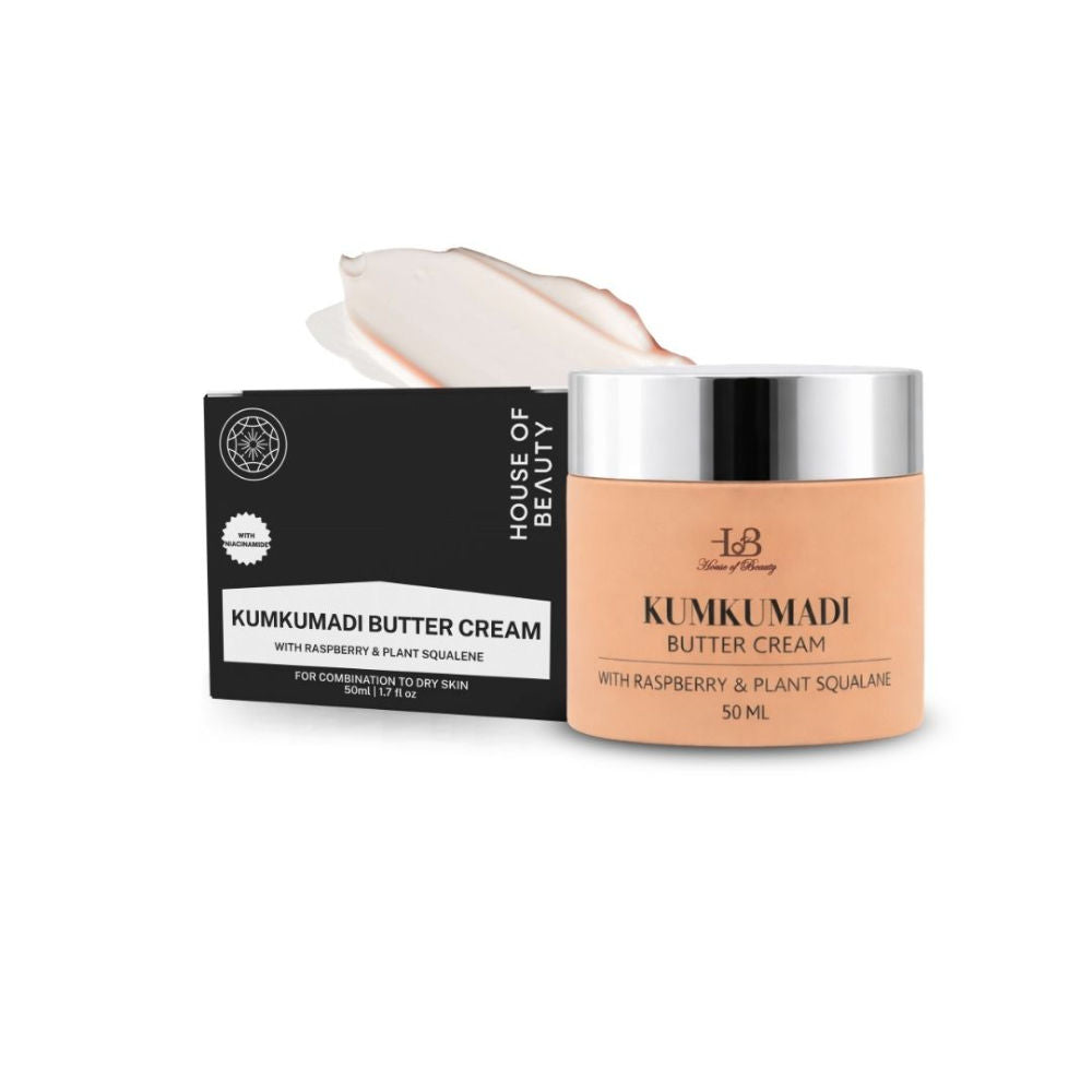 House Of Beauty Kumkumadi Butter Cream With Raspberry & Plant Squalane