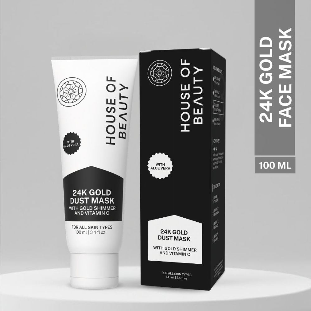 House Of Beauty 24K Gold Dust Face Mask
