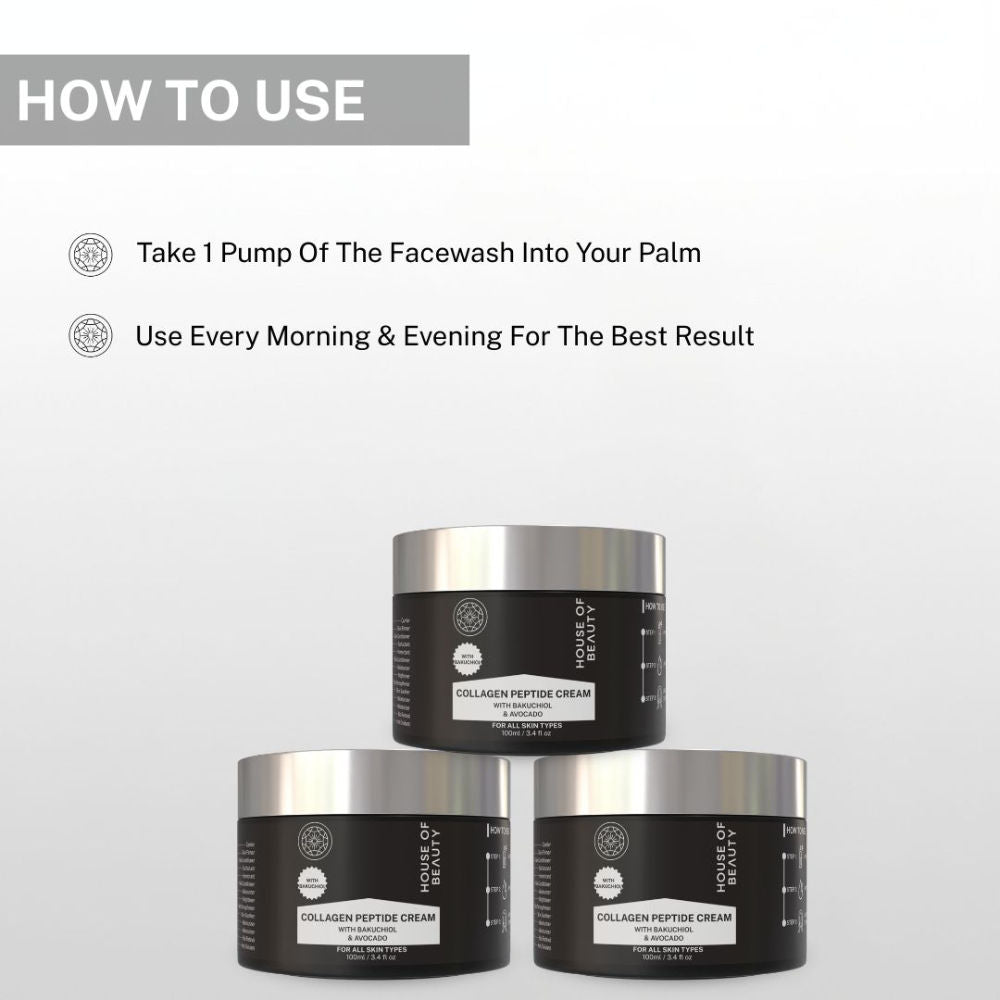 House Of Beauty Collagen Peptide Cream