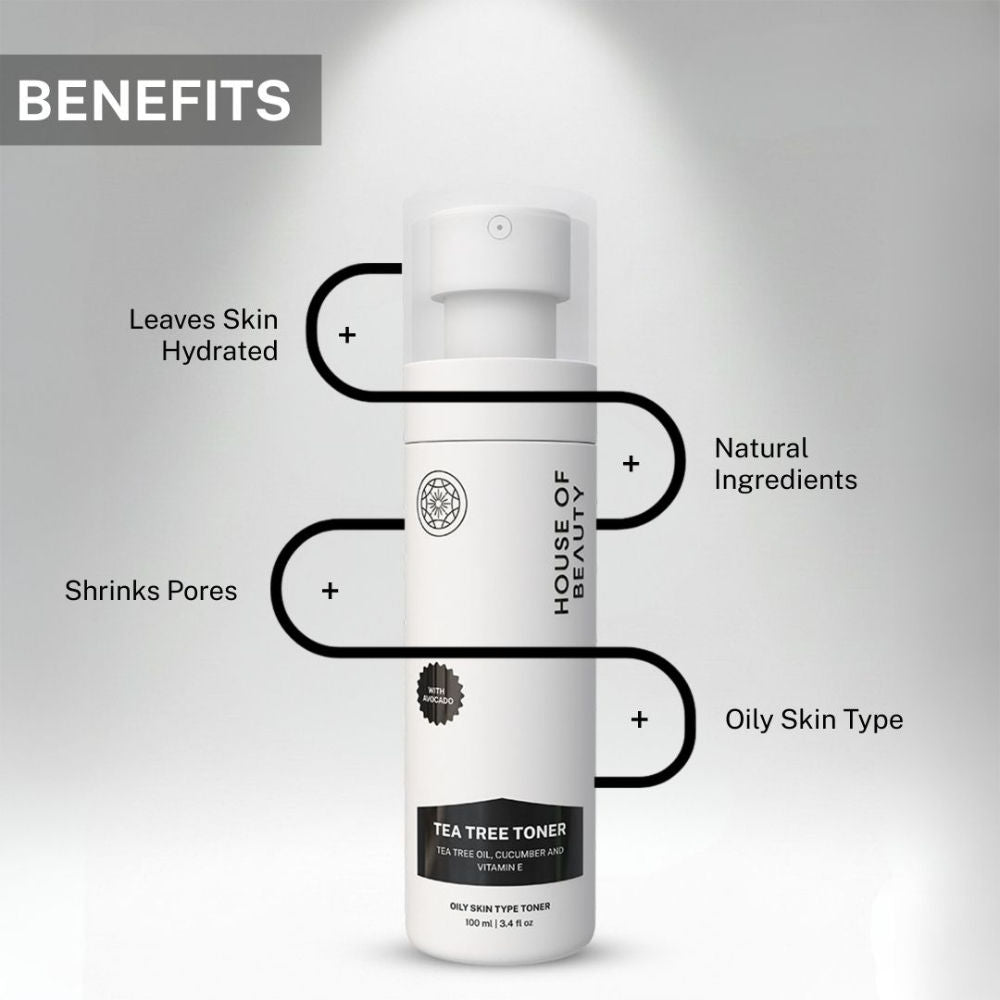 House Of Beauty Tea Tree Avocado Vitamin E Toner