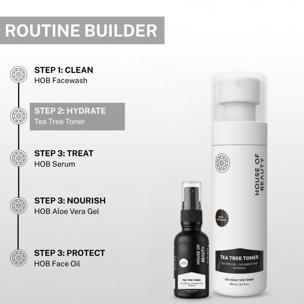 House Of Beauty Tea Tree Avocado Vitamin E Toner