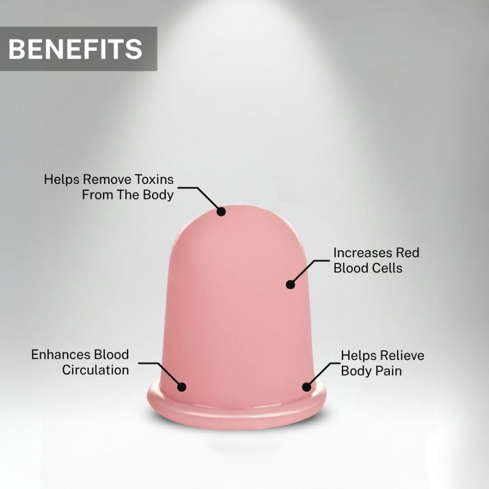 House Of Beauty Body Silicon Cup (3 Pcs)