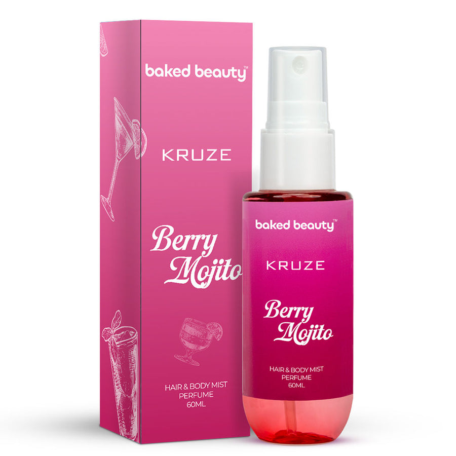 Baked Beauty Kruze Berry Mojito Hair And Body Mist