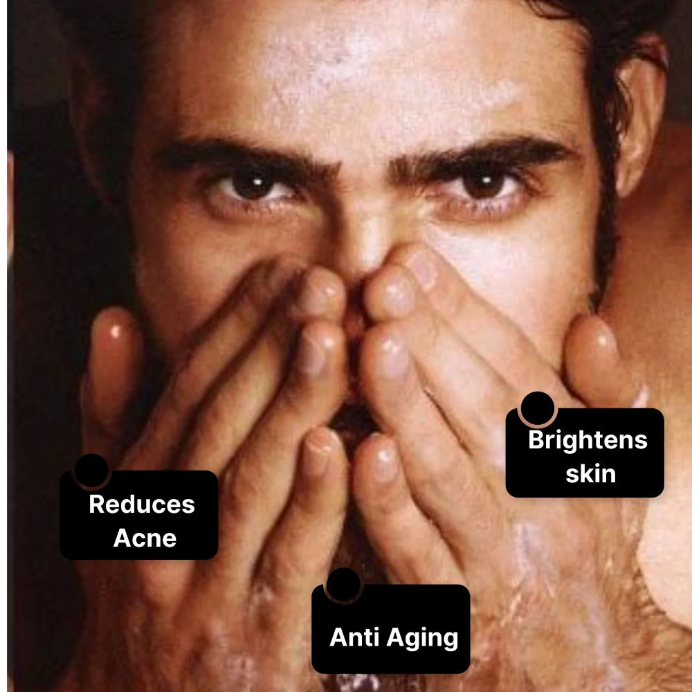 Nuutjob Black Tea D-Tan Cooling Face Wash For Men