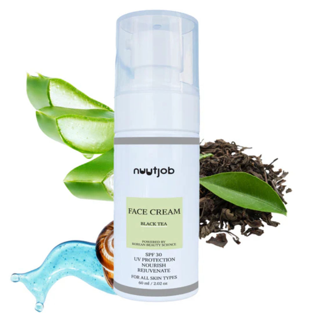 Nuutjob Black Tea Face Cream With SPF 30 For Men
