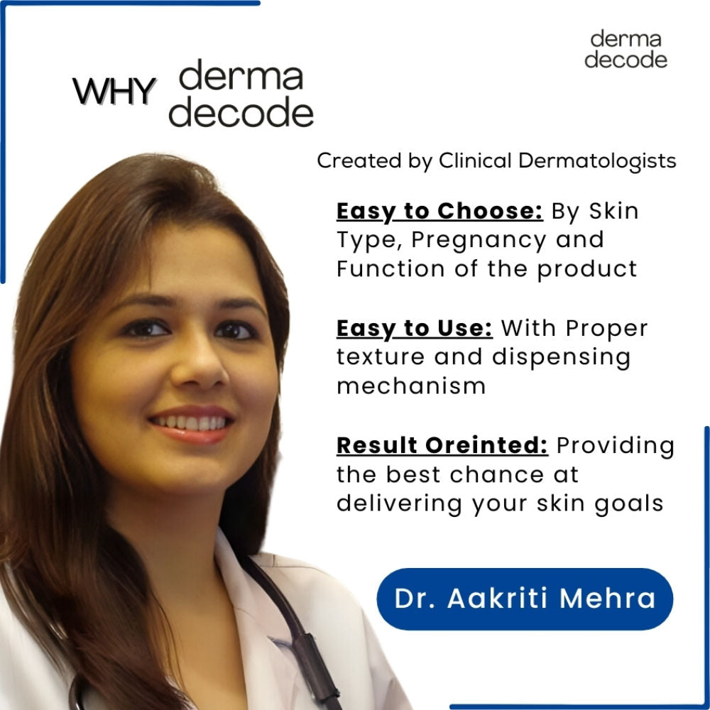 Derma Decode 10% Niacinamide Serum Ceramide And Hyaluronic Acid Repairs Skin Barrier For Dry Skin