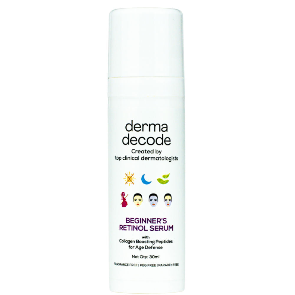 Derma Decode 0.5% Retinol Face Serum Reduces Fine Lines And Boosts Collagen Anti Aging Serum