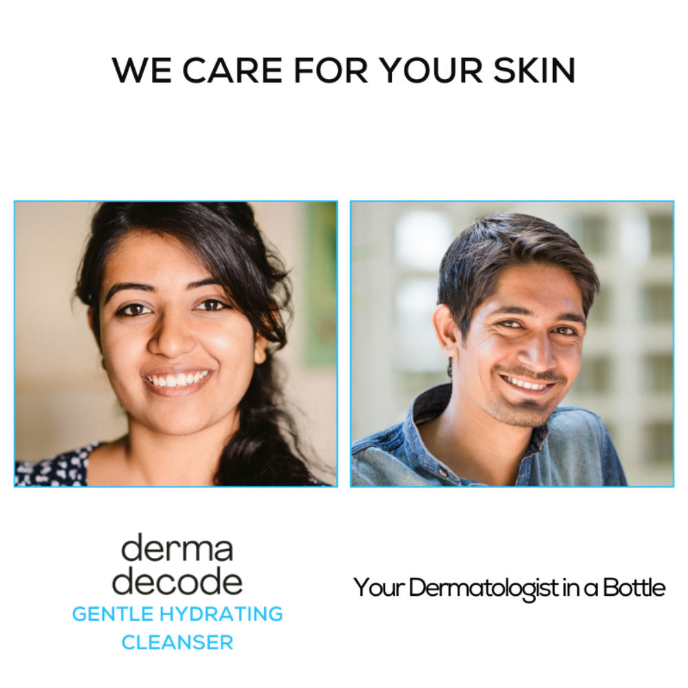 Derma Decode Face Wash for Dry Skin with Hydrating Ingredients Gentle Cleanser for Smooth Soft Skin