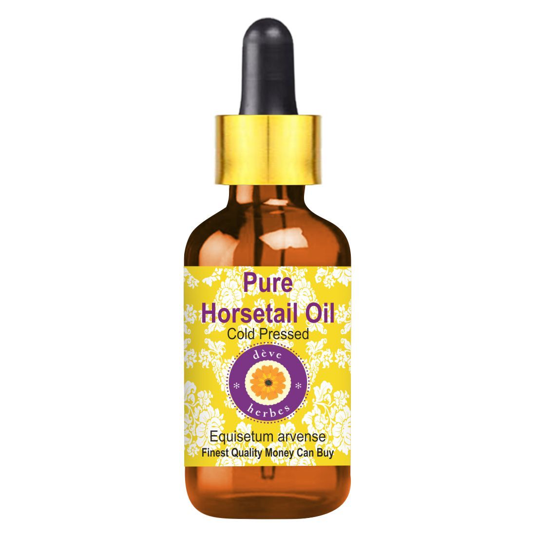 Deve Herbes Pure Horsetail Oil for Hair Growth, Anti-Hair Fall, Nourishing & Strengthening Hair