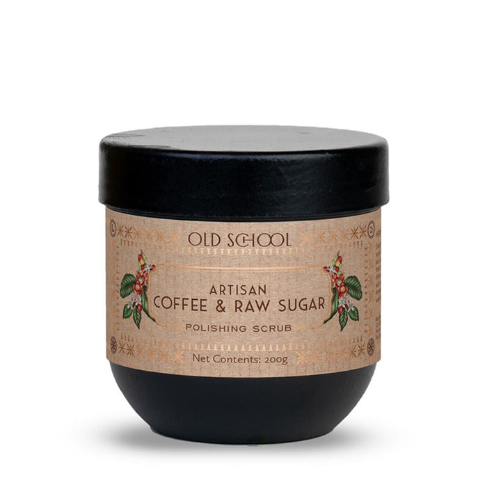 Old School Artisan Coffee And Raw Sugar Body Scrub