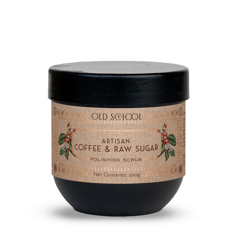 Old School Artisan Coffee And Raw Sugar Body Scrub