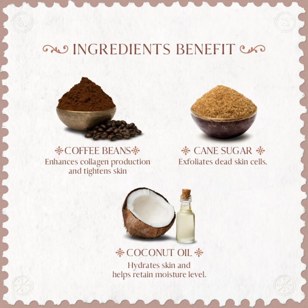 Old School Artisan Coffee And Raw Sugar Body Scrub