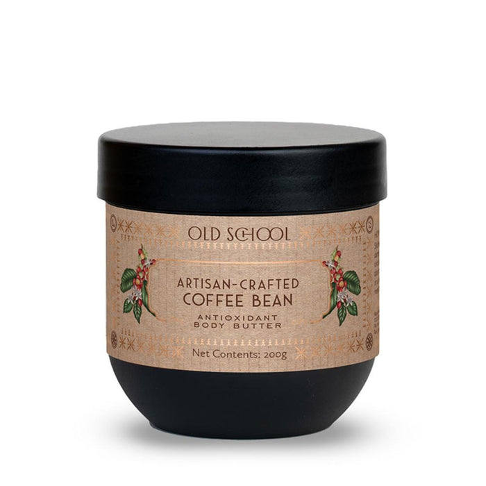Old School Artisan-Crafted Coffee Bean Antioxidant Body Butter