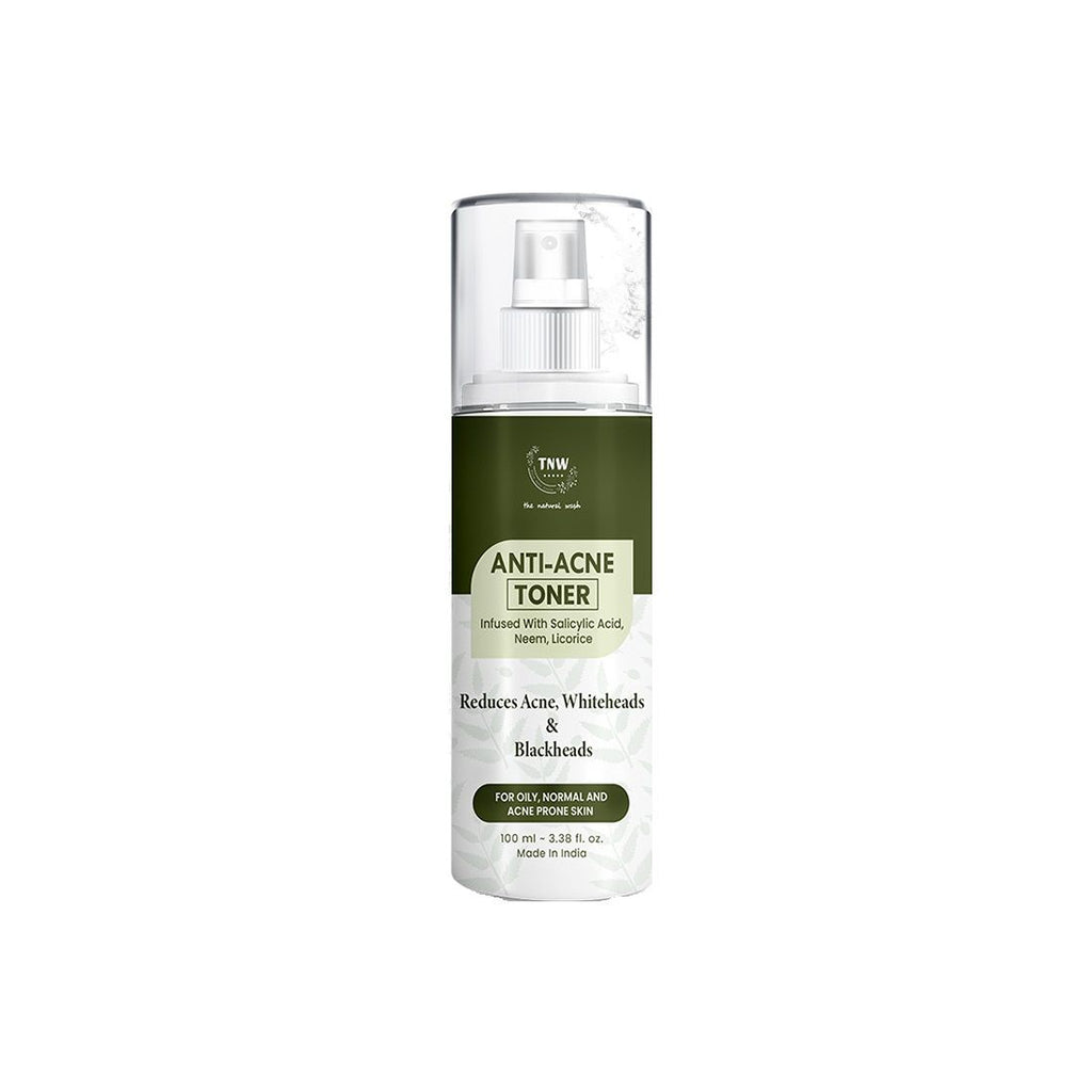 TNW The Natural Wash Anti Acne Toner with Salicylic acid, Controls sebum, Tightens pores