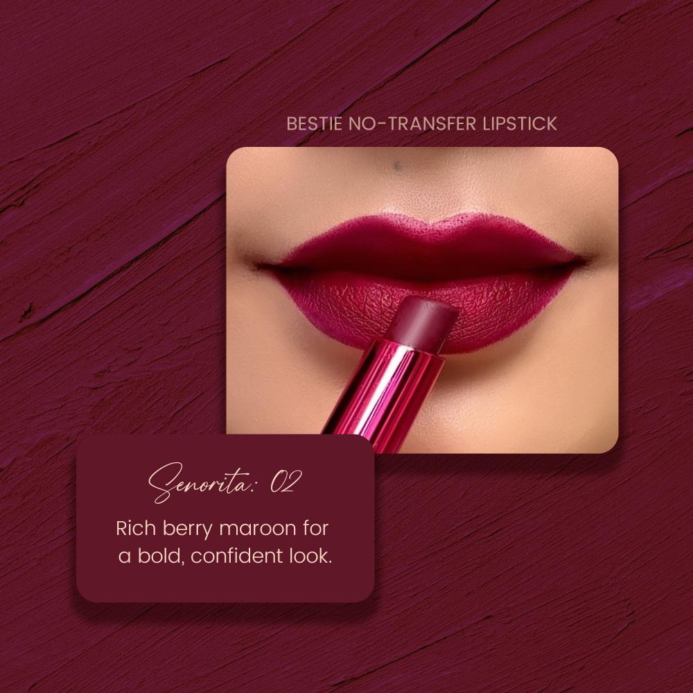 Parul Garg Beauty Bestie No-Transfer Lipstick