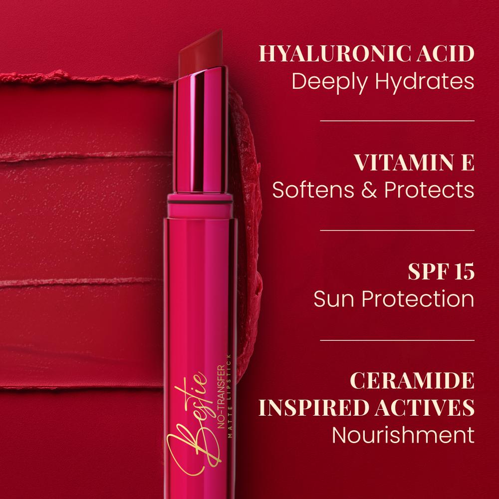 Parul Garg Beauty Bestie No-Transfer Lipstick