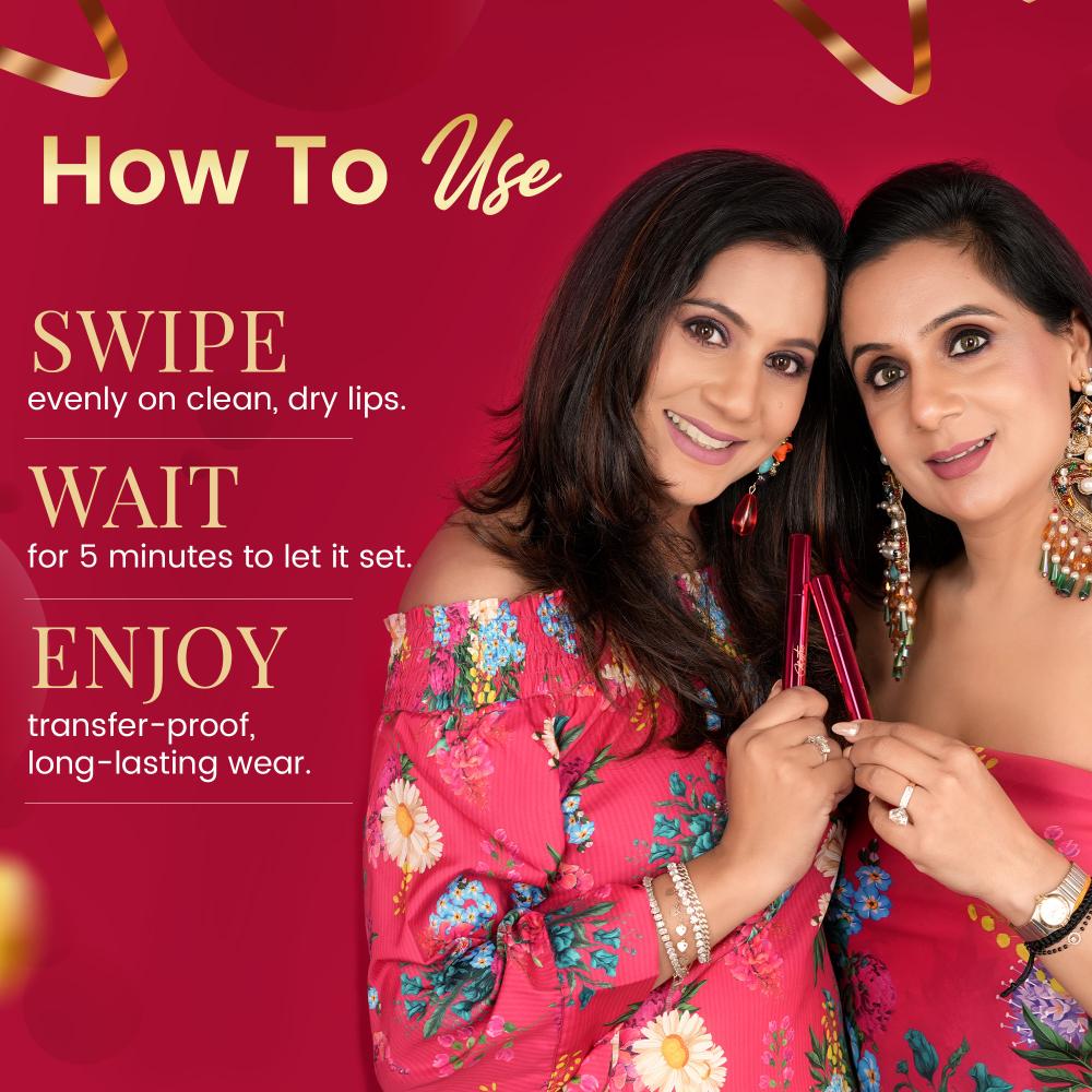 Parul Garg Beauty Bestie No-Transfer Lipstick