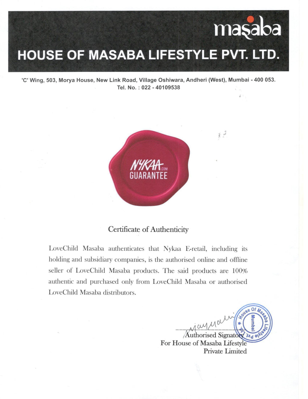 LoveChild Masaba Mad Matte Tranfer-proof Long Lasting Liquid Lipstick, Enriched with Jojoba & Macademia Oil