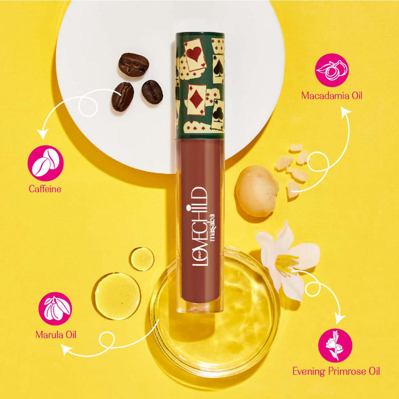 LoveChild Masaba Mad Matte Tranfer-proof Long Lasting Liquid Lipstick, Enriched with Jojoba & Macademia Oil