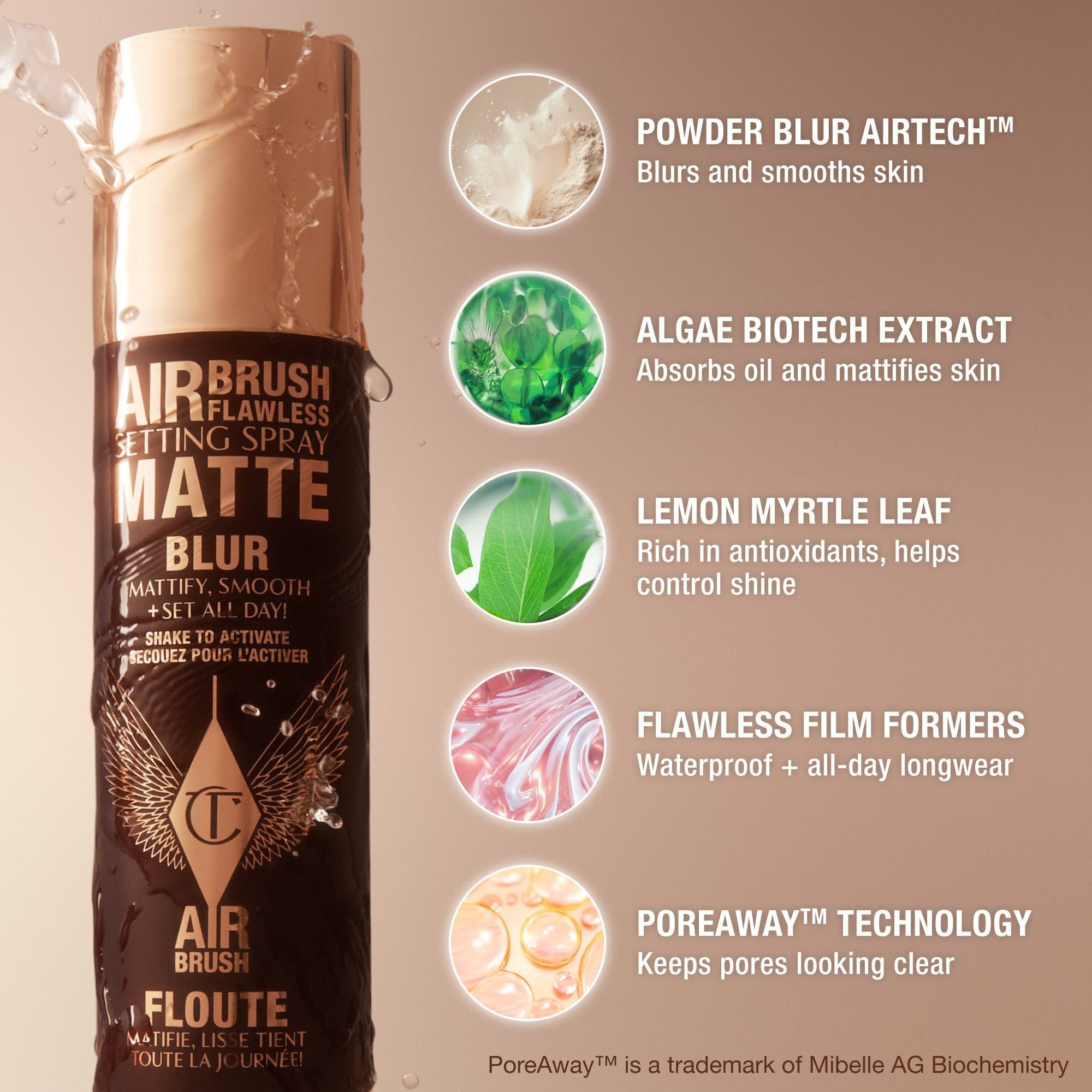 Charlotte Tilbury Airbrush Matte Setting Spray