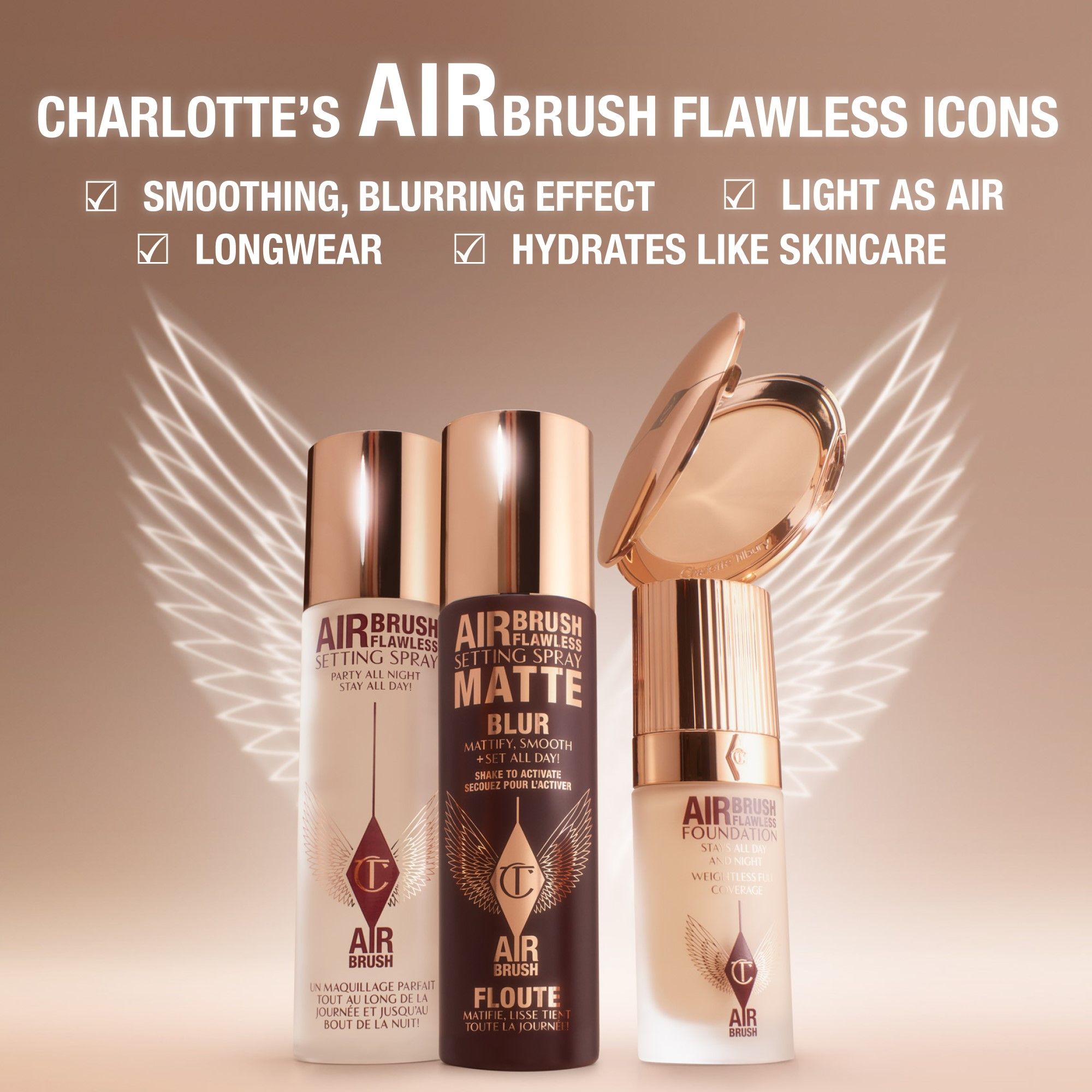 Charlotte Tilbury Airbrush Matte Setting Spray