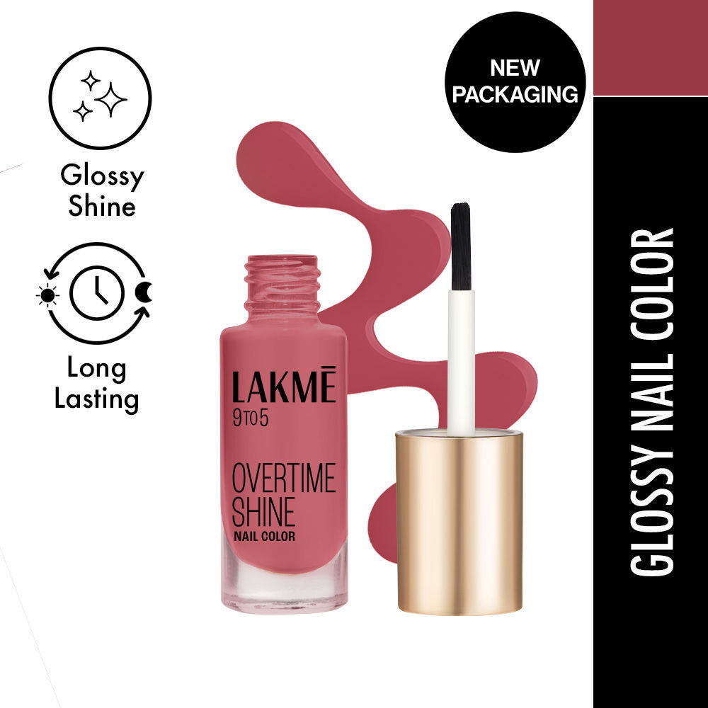 Lakme 9 To 5 Primer + Gloss Nail Color