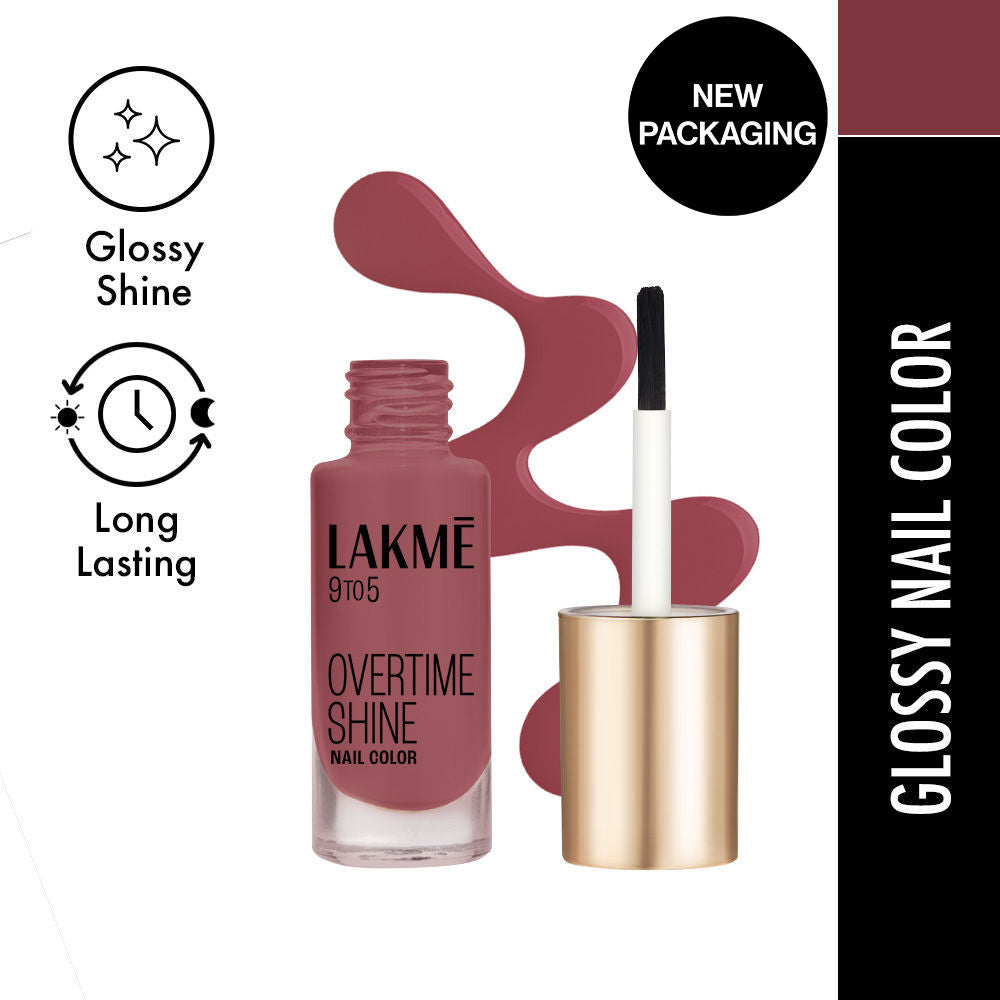 Lakme 9 To 5 Primer + Gloss Nail Color