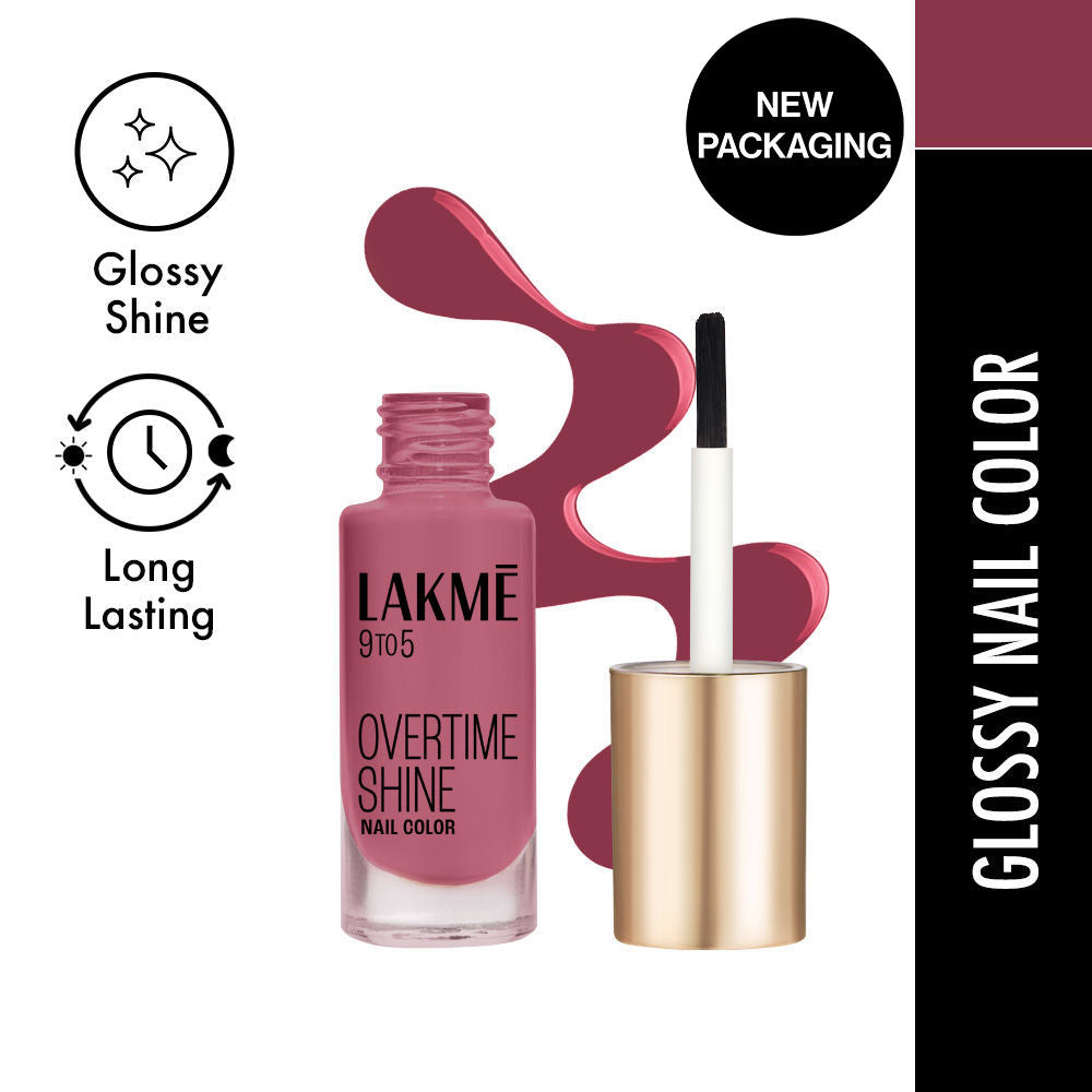 Lakme 9 To 5 Primer + Gloss Nail Color