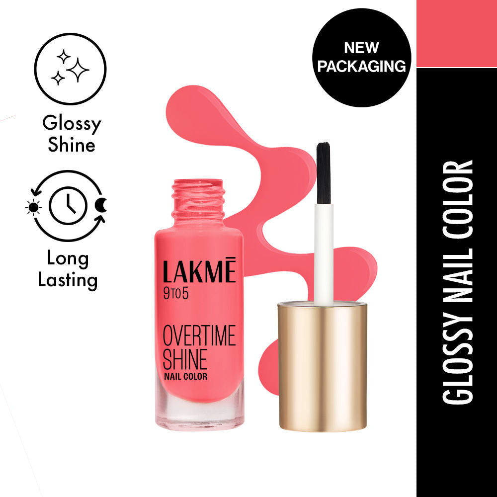 Lakme 9 To 5 Primer + Gloss Nail Color