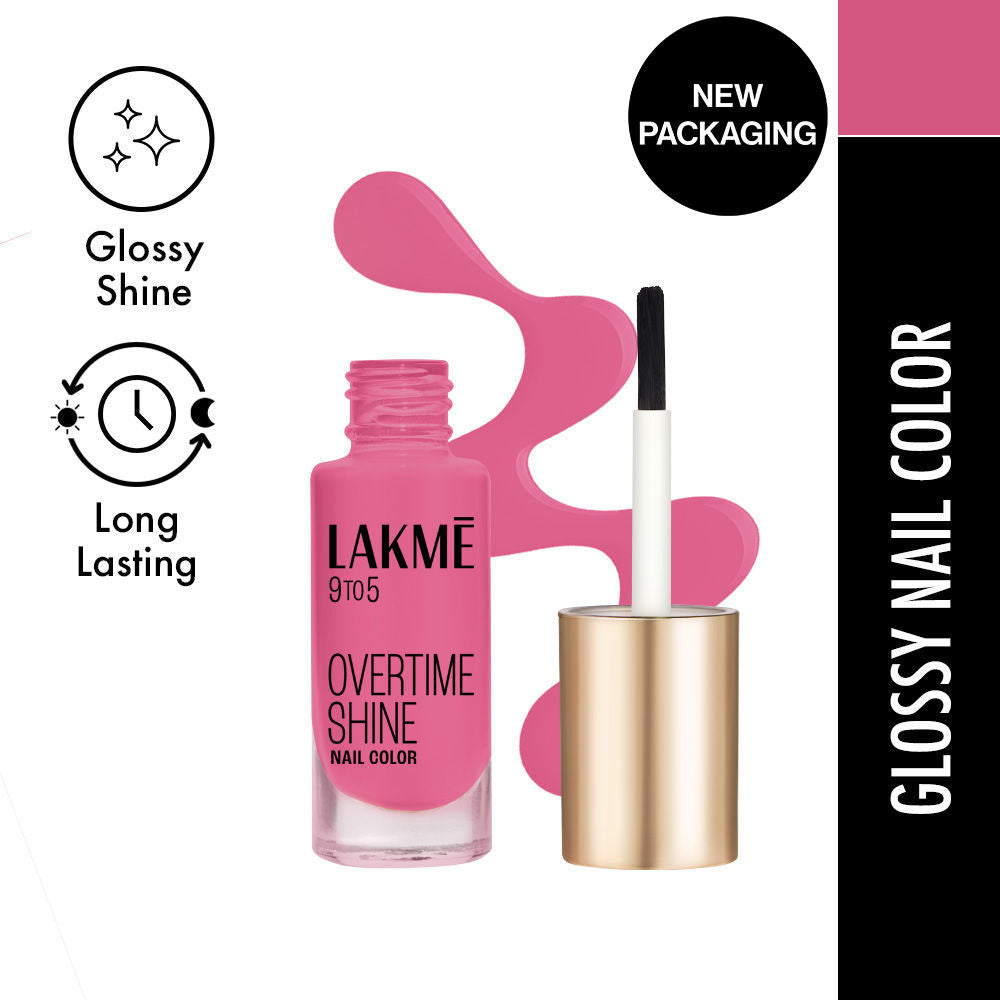 Lakme 9 To 5 Primer + Gloss Nail Color