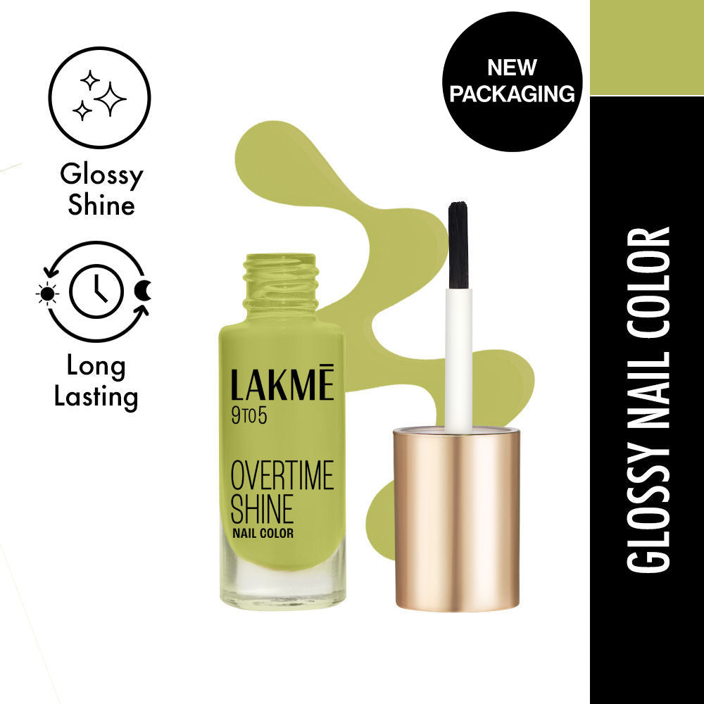 Lakme 9 To 5 Primer + Gloss Nail Color