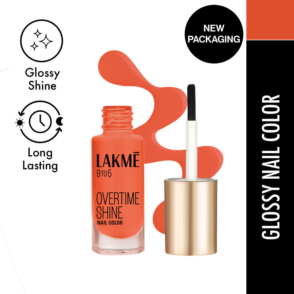 Lakme 9 To 5 Primer + Gloss Nail Color