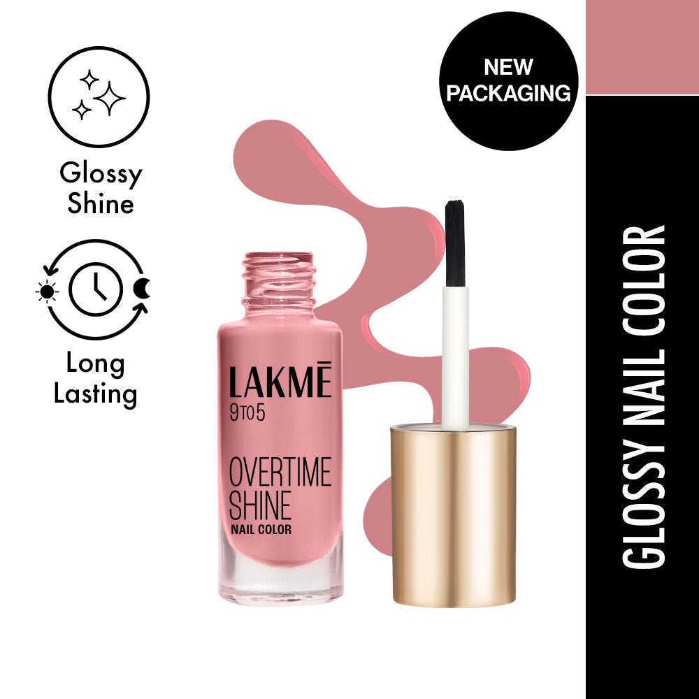 Lakme 9 To 5 Primer + Gloss Nail Color