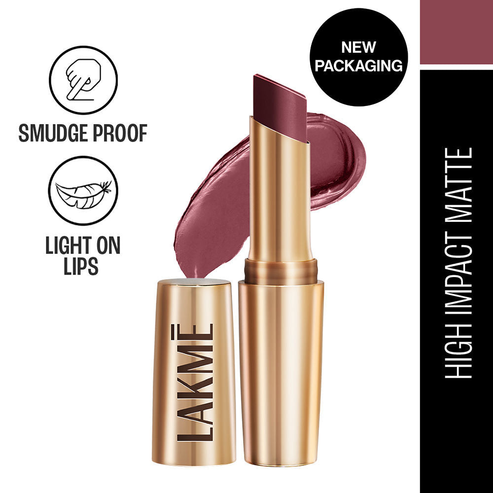 Lakme 9 To 5 Powerplay Priming Matte Lipstick, Lasts hrs