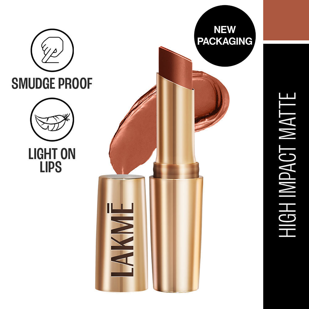 Lakme 9 To 5 Powerplay Priming Matte Lipstick, Lasts hrs