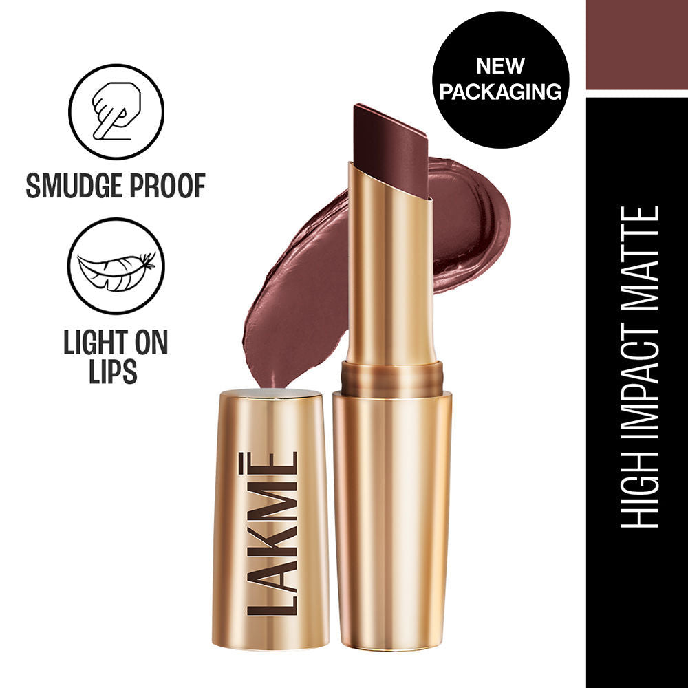 Lakme 9 To 5 Powerplay Priming Matte Lipstick, Lasts hrs